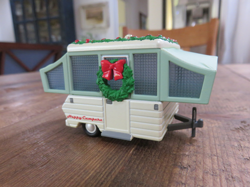 My new Camping Ornament from Hallmark!