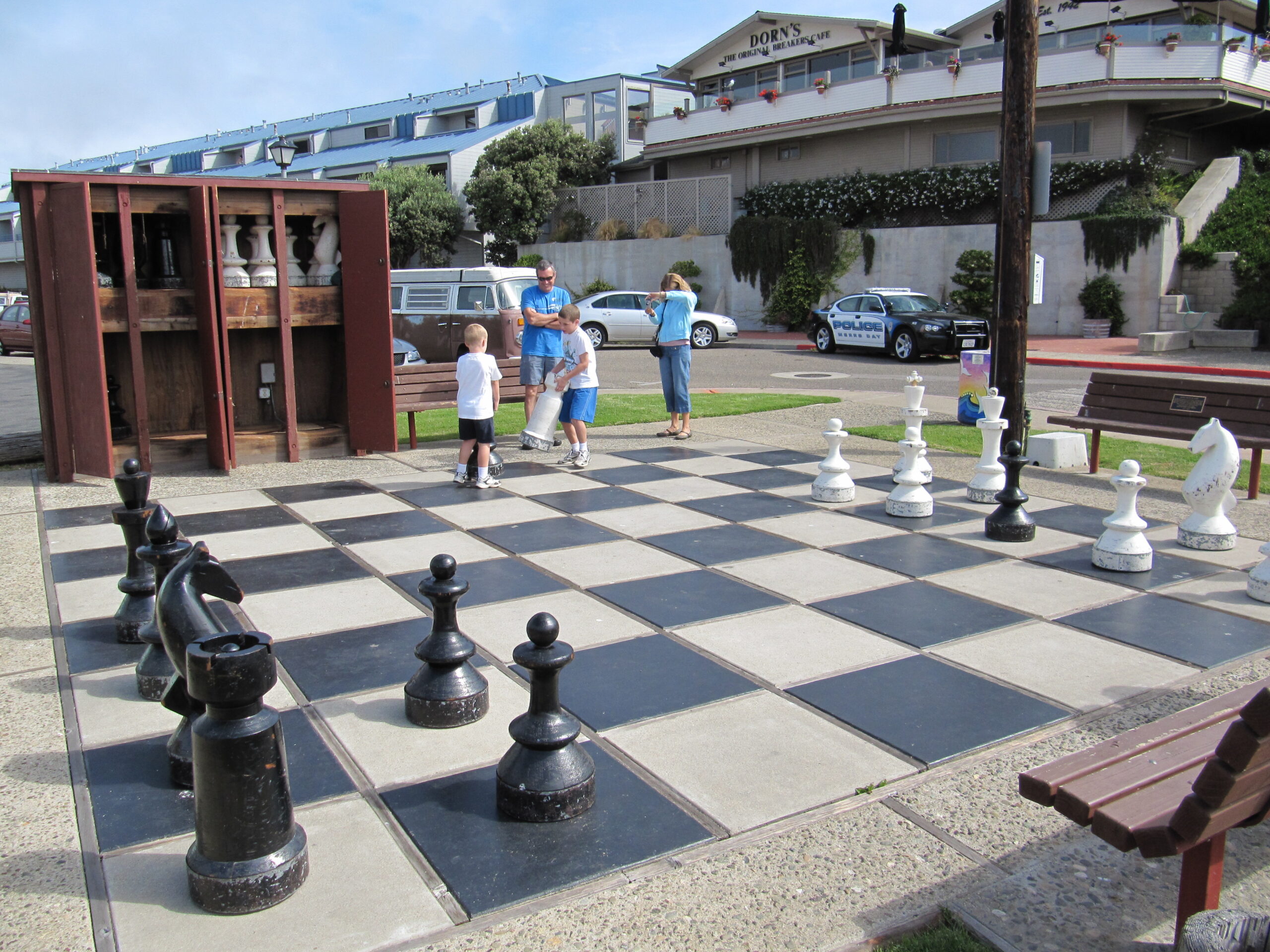 Chess Board in Morro Bay
