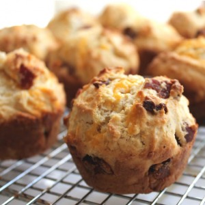 Bacon and Cheese muffins