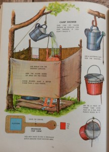 Camping Shower How To