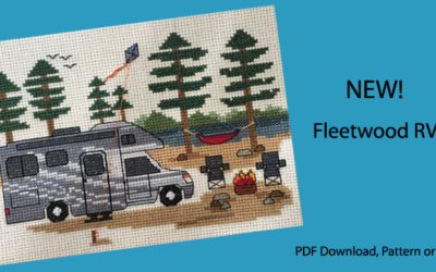 Fleetwood Pulse RV Counted Cross Stitch – New Pattern
