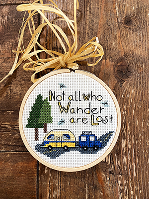 Not All who Wander are Lost Cross Stitch