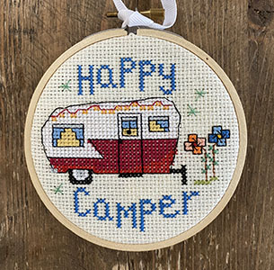 Happy Camper - Cross Stitch Pattern